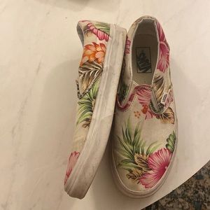 Tropical Flower Vans